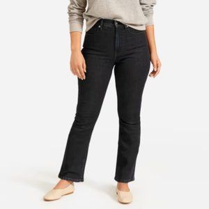 Everlane Authentic Stretch Skinny Bootcut Jean Black